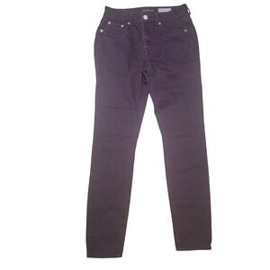 Aeropostale Chic High Waisted Jegging Womens Size 4 Purple Skinny Pants 181